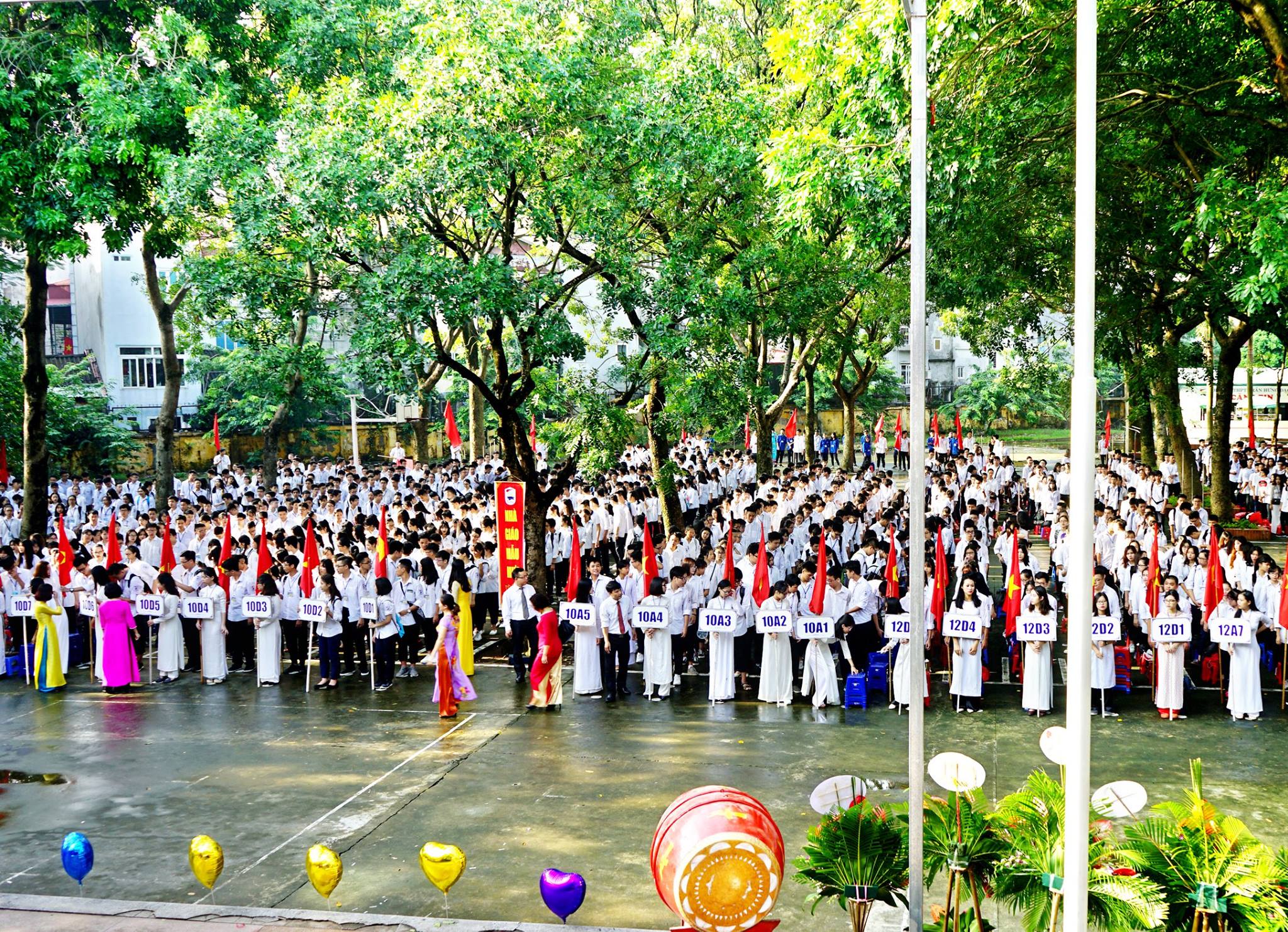 Lễ khai giảng năm học 2017 - 2018